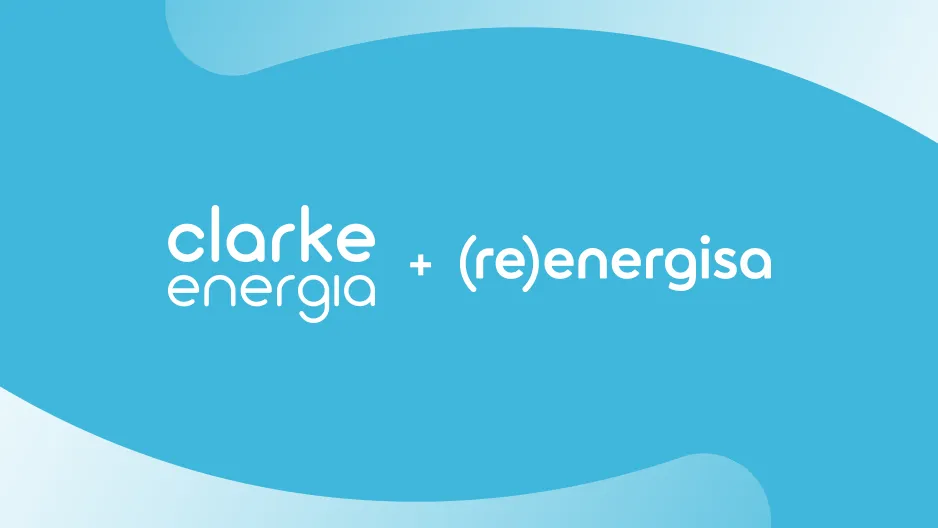 banner que fala da parceria entre clarke energia e reenergisa no mercado varejista